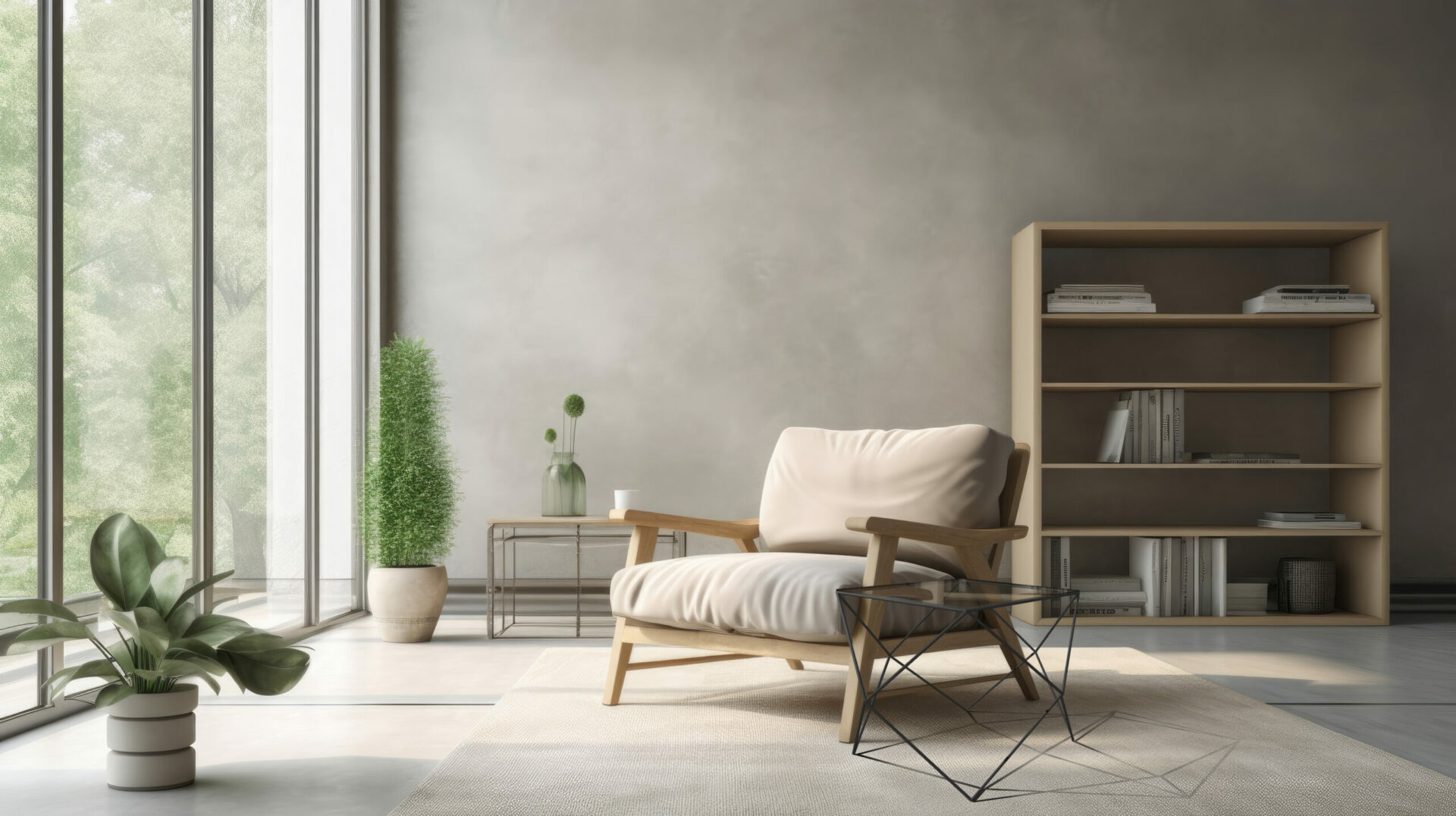 table basse design galaxie dans un salon